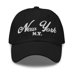New York NY Dad Hat met borduursel - New York Dad Hat - New York Cap - New York Hat