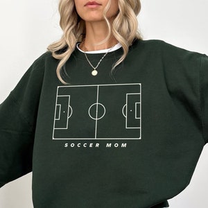 Soccer Mom Shirt, Soccer Mom Social Club Crewneck, Gift for Soccer Mom, Team Gift, Soccer Mom Sweatshirt
