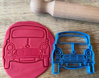Morris Minor cookie cutter, icing cutter, fondant, cake decorating, car, father's day ideas, cute gift, detailed