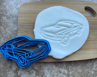 Mustang cookie cutter, biscuit, USA car, route 66, Father's Day gift,