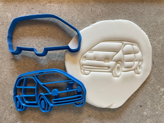 Tagliapasta A Forma Di SUV In Acciaio Inox – Stampo Per Biscotti, Pasta Modellabile E Fai Da Creativo, 9 Cm - 4