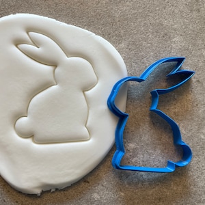 Cute Bunny cookie cuter, Easter rabbit biscuit, cake decoration, baking accessories, animal holiday
