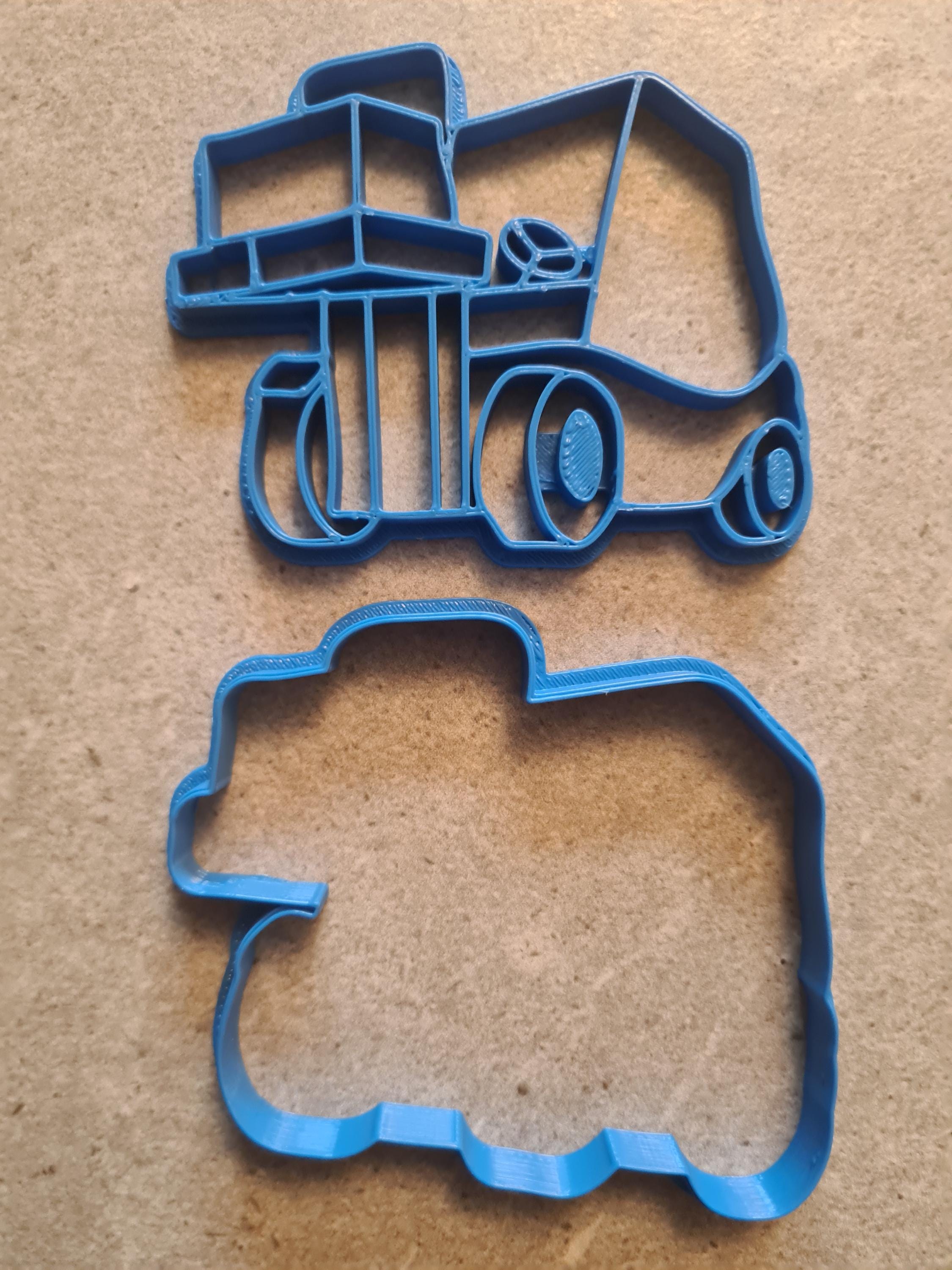 Forklift Cookie Cutter, Biscuit Baking Accessories, Cake Decoration ...