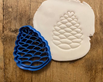 Pine cone cookie/biscuit cutter, nature, biscuit, icing, tree, autumn, conifer cone, decorating, baking, cake, sweet, seasonal