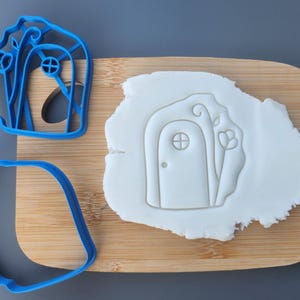 Fairy Door cookie biscuit cutter, mythical, folklore, garden magic spirit, garden fairy