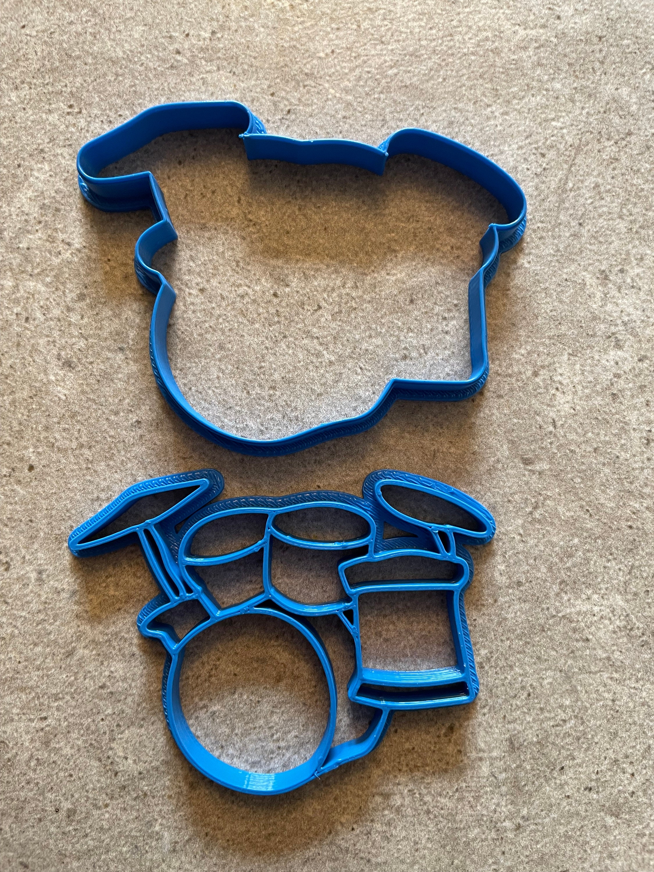 Drum Kit Cookie Cutter, Music Biscuit Baking Accessories, Cake ...