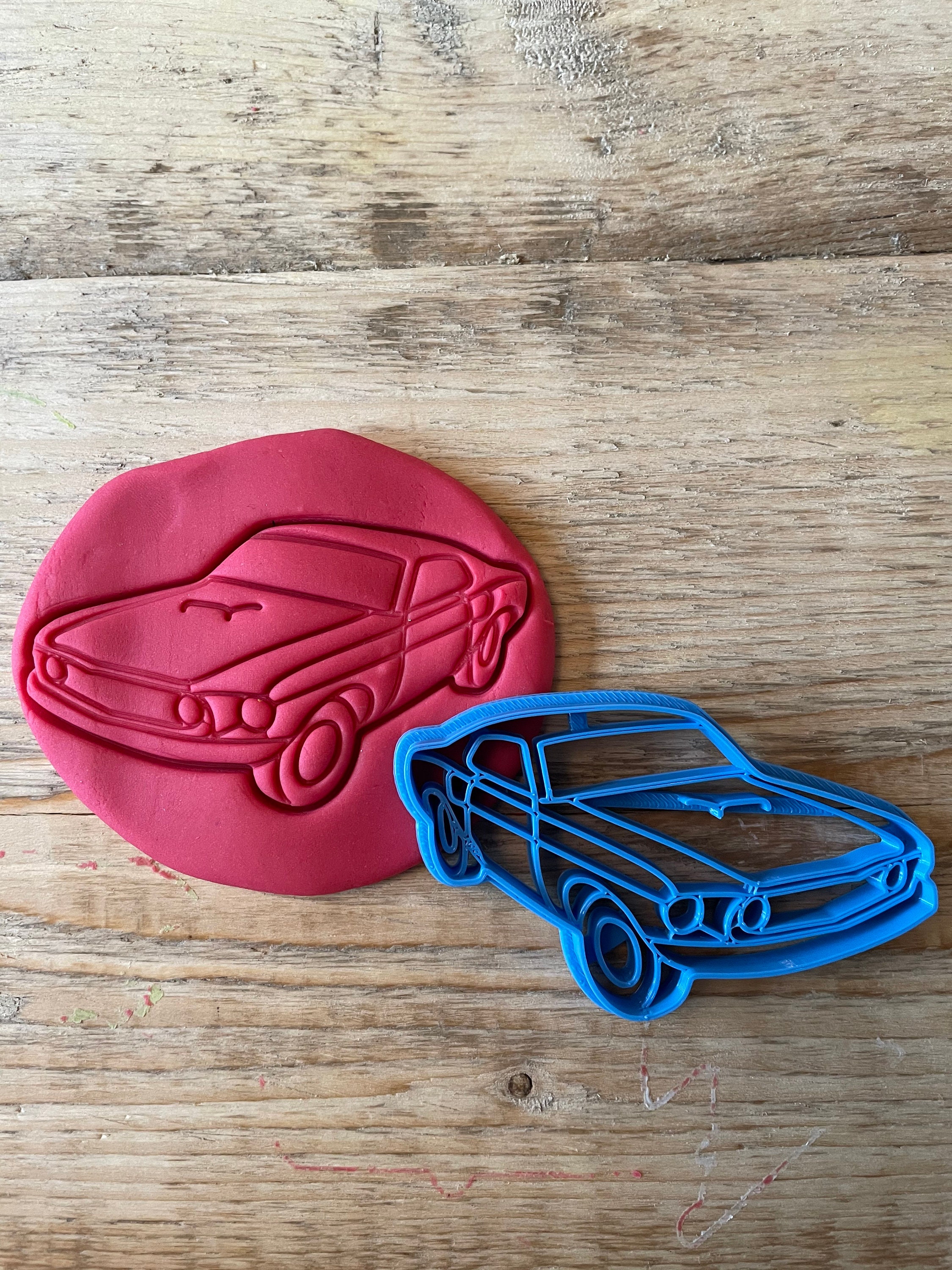 Mustang cookie cutter biscuit cutter USA car route 66 Etsy