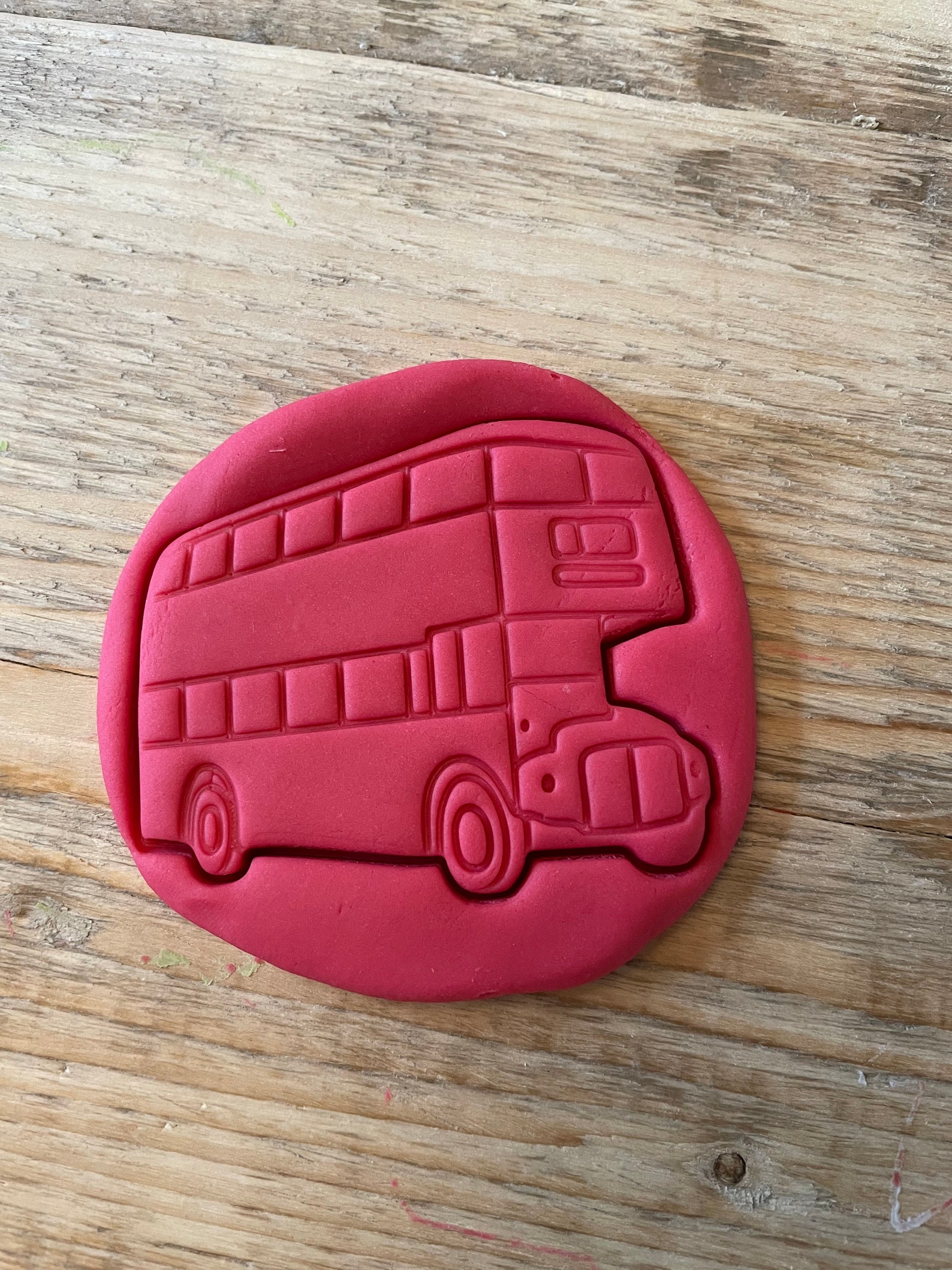 London Bus AEC shaped cookie cutter biscuit cutter double Etsy