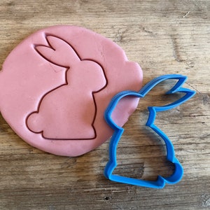 Cute Bunny cookie/ biscuit cutter, Easter Rabbit, Animal, Pets, Adorable, Fluffy, baking accessories, cake decoration