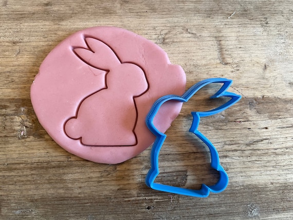 Bunny Cookie Cutter, Traditional Easter Rabbit Cookie Cutter