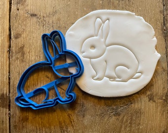 Cute Rabbit cookie biscuit cutter, Easter baking accessories, cake decorating, animal icing, sugar cookies,