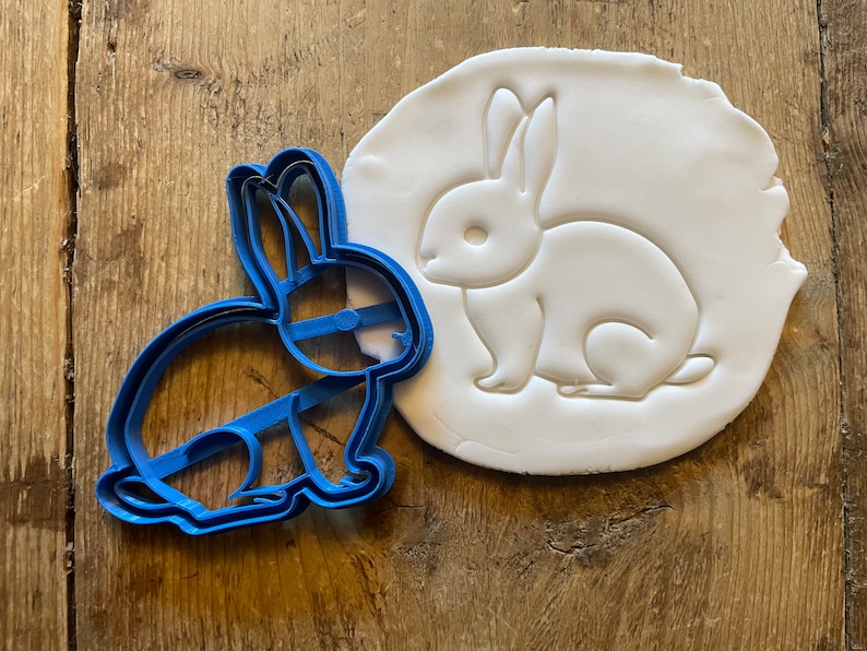 Cute Rabbit Cookie Biscuit Cutter, Easter Baking Accessories, Cake ...