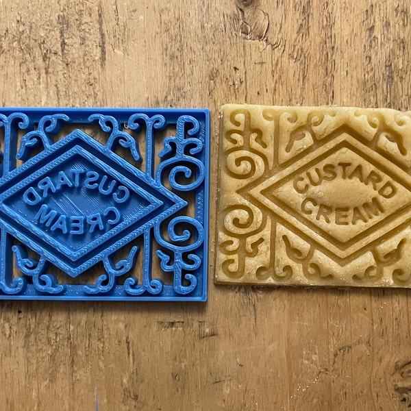 Emporte-pièce Custard Cream Biscuit, collection Classic Biscuit, British Biscuit, Anglais, idées déco