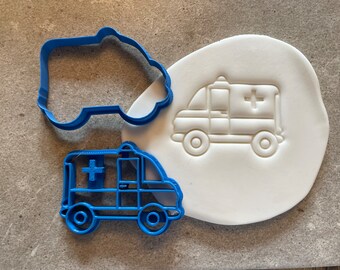 Toy Ambulance cookie cutter, biscuit baking accessories children party ideas kids