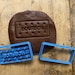 Bourbon Biscuit /cookie cutter, classic British biscuit, sweet treat, English biscuit, baking ideas