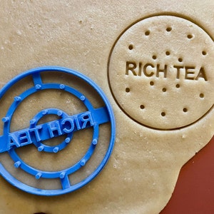 Rich Tea Biscuit/cookie cutter, Classic Biscuit collection, British Biscuit, English, afternoon tea, Yorkshire biscuit