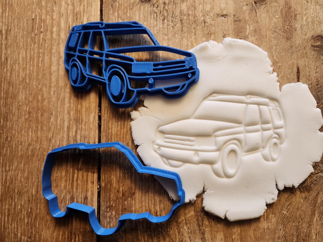 Land Rover Discovery S2 Series Cookie Cutter, Biscuit Icing Sugar ...