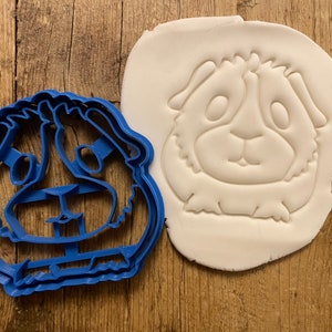 Cute Guinea Pig cookie cutter, biscuit cutter, animal icing decoration, cute, homemade bakery