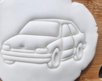 Ford Escort MK4 cookie/ biscuit cutter, Father's Day ideas, transport, vehicle