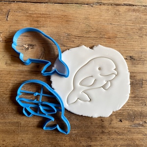 Beluga Whale cookie biscuit cutter, decorating ideas, UK, sea creature, ocean, aquatic, icing ideas, party, cake, sugar cookies, arctic