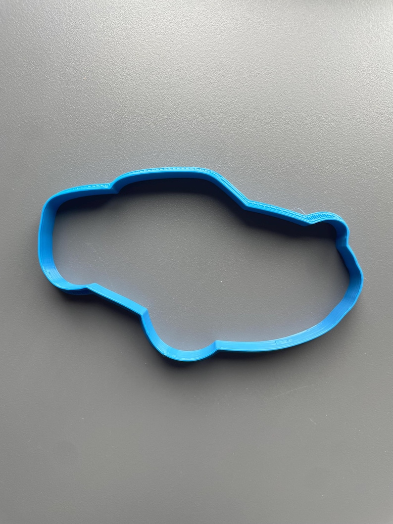Mazda MX5 MK1 lights up cookie / biscuit cutter, birthday ideas, cute gift, transport, classic car, baking accessories, cake decorating Outline