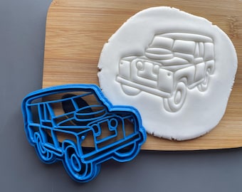 Land Rover Series 2 cookie/ biscuit cutter, icing sugar, British 4x4, dad gift, icing, cupcake, baking, decoration, cake ideas, off-roading