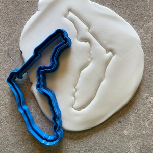 Emporte-pièce Floride, accessoires de pâtisserie, décoration de gâteau, biscuits au sucre, carte de l'état des États-Unis