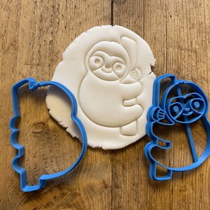 Sloth cookie/biscuit cutter, baking accessories, cake decorating, animal icing, sugar cookies, cupcake, cute