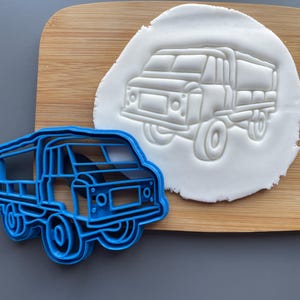 Land Rover Series 2 B cookie cutter, forward control, icing fondant cutter, gift ideas, father's day ideas
