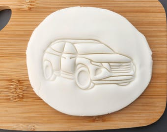 TUCSON n line Korean car shaped cookie cutter, birthday ideas, transport baking accessories, cake decorating,