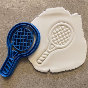 Tennis Racket cookie biscuit cutter, baking accessories, icing, decorating, fondant, food, sugar cookies, sport