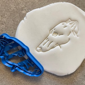 Greyhound dog cookie cutter, Cute dog, Animal icing decoration, pets, biscuit, baking accessories, cake