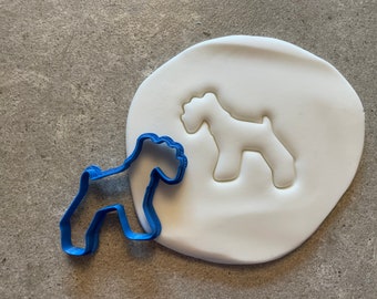 Schnauzer Dog Outline cookie cutter, biscuit, cake decoration, baking accessories, cute bakery pet lover animal