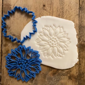Flower cookie/ biscuit fondant cutter, gift ideas, Floral, nature, garden, decorating, spring