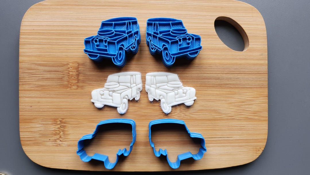 Land Rover Clay Land Rover Series 2 Clay Cutter, Polymer Earring Making Handmade ...