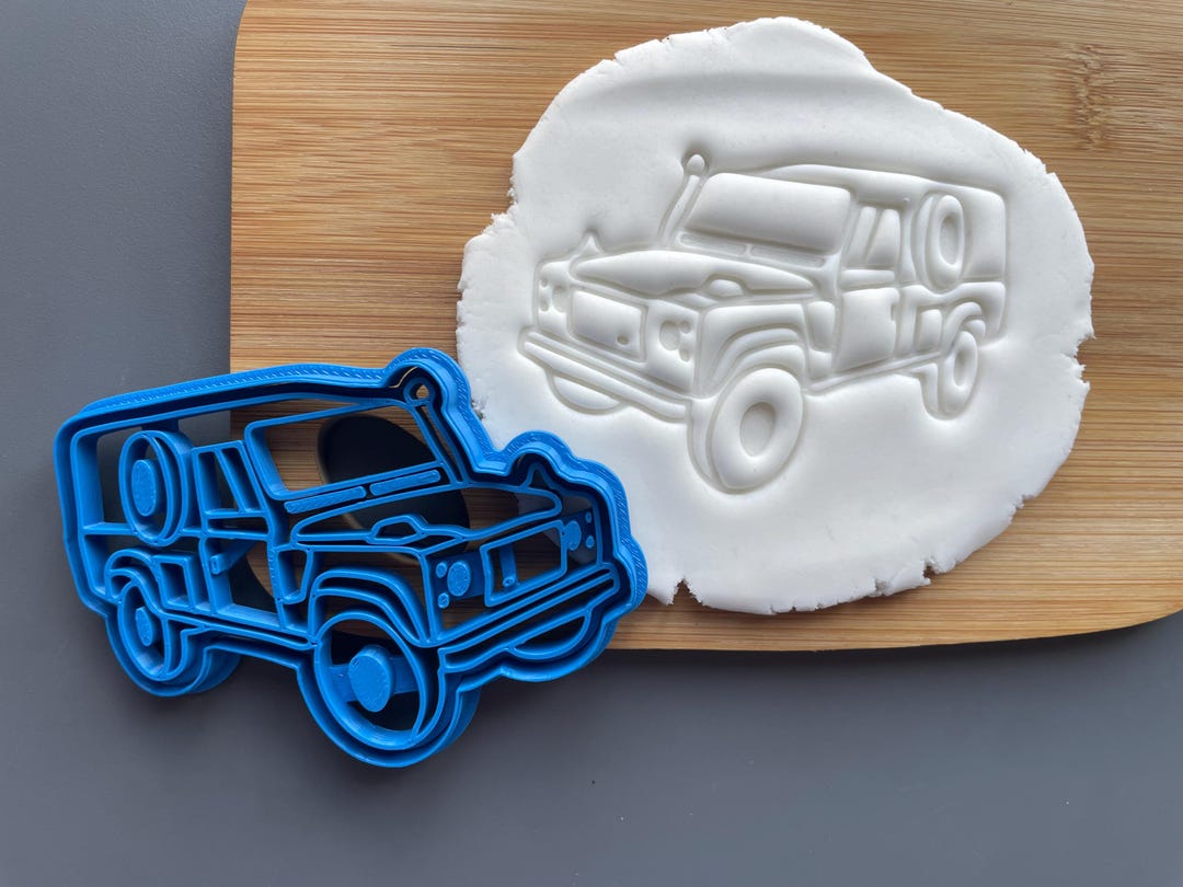 Land Rover 110 Wolf Cookie/ Biscuit Cutter, Icing Sugar, British 4x4 ...