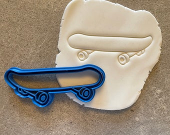 Skateboard cookie cutter, biscuit baking accessories, cake decoration, sugar cookies, sport street