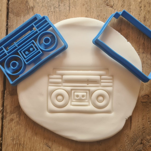 Boom Box, lecteur de musique portable transistorisé, années 1980