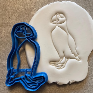 Cute puffin cookie cutter, biscuit  jungle animals pet zoo sea bird