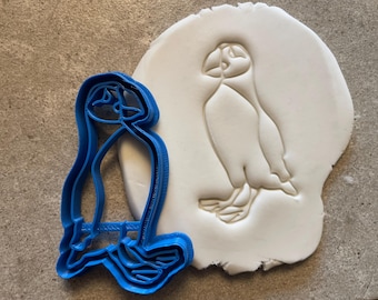 Cute puffin cookie cutter, biscuit  jungle animals pet zoo sea bird