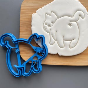 Cute Cat Butt cookie cutter, biscuit kitty baking accessories cake decoration sugar cookies kitty cute gift animal pet funny