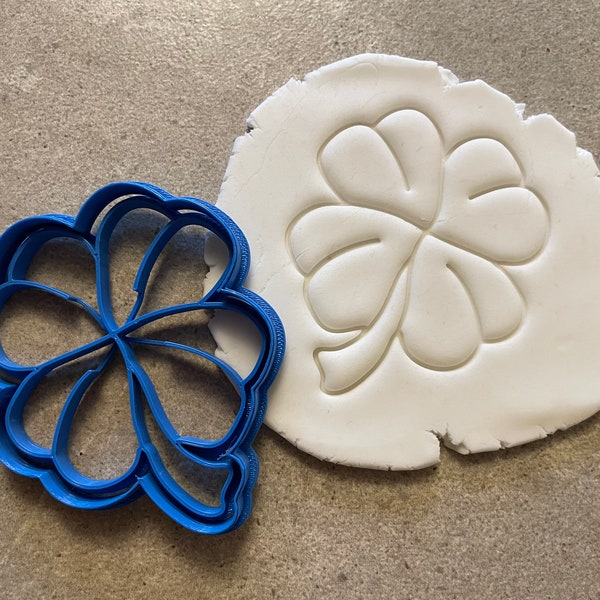 Shamrock cookie cutter, St Patrick's Day, Four leaf clover, gift ideas, Flower, Irish, Spring