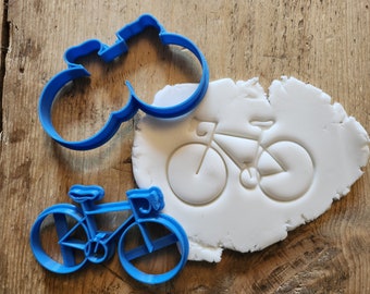 Bicycle cookie biscuit cutter, cake decoration, baking accessories, bike, cycling, summer