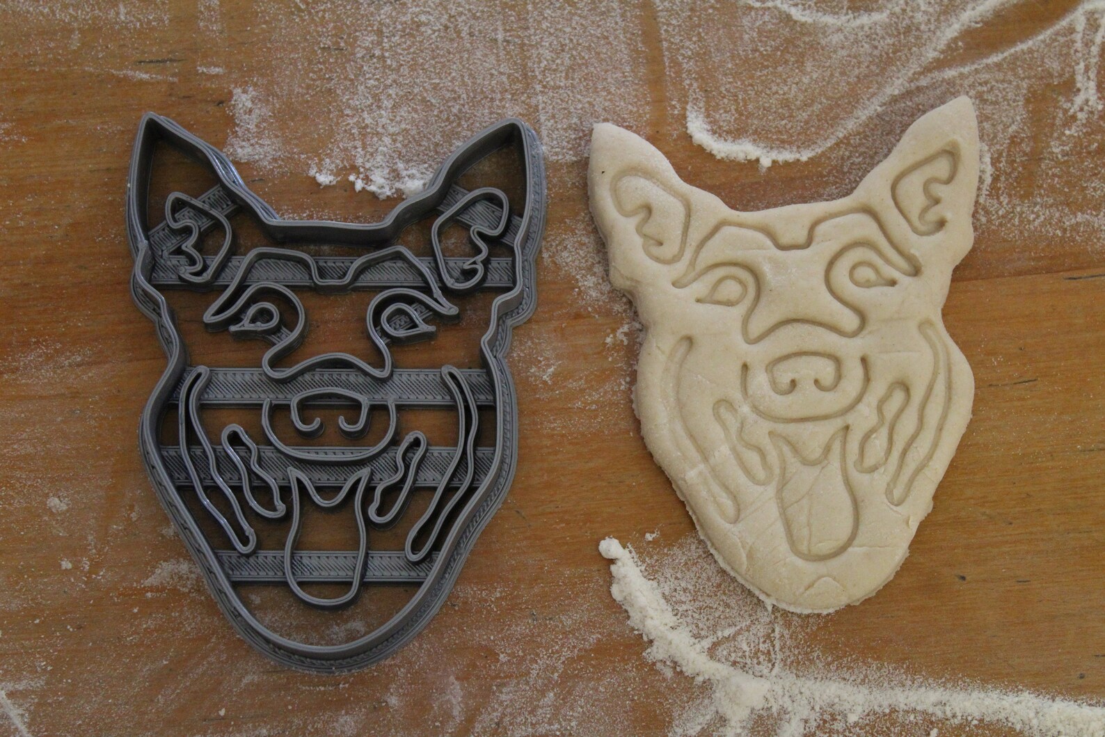 German Shepherd dog cookie biscuit cutter Etsy