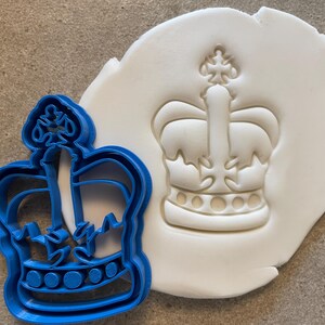 Coronation crown cookie cutter, biscuit British Royal baking, cake decorating, cookie, cupcake, King Charles coronation party