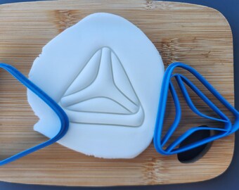 Triangle sweet shaped cutter cookie biscuit cutter, food, cake decorating, baking accessories,