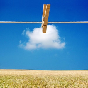 Carte postale « Attrape un nuage »