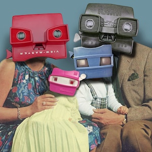 Carte postale 'Tout est dans la famille'