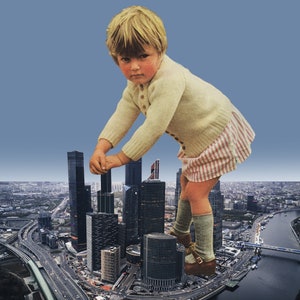 Carte postale 'Kid Kong'