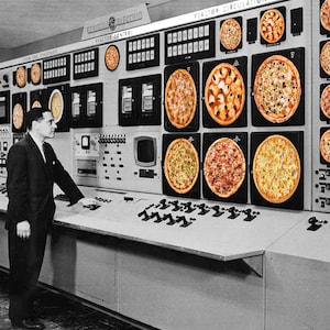 Cartolina “La pizza è stata il mio primo amore e sarà l’ultimo”